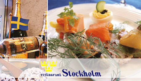 食べ放題!赤坂見附スウェーデン料理専門店Stockholmで贅沢なひと時を。バイキングとドリンク1杯がついて半額以下の2,980円☆